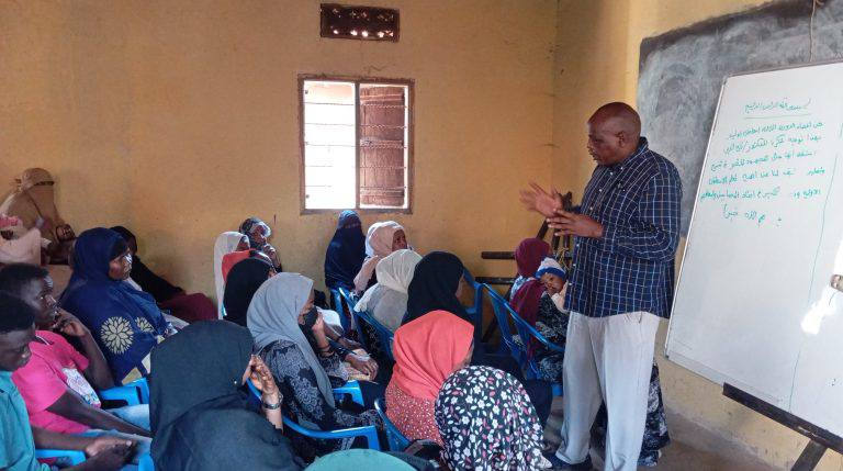 جمعية وحدة اللاجئين السودانيين بكاويمبي تبدأ تسجيل الدفعة الثالثة لبرنامج اللغة الانجليزية 